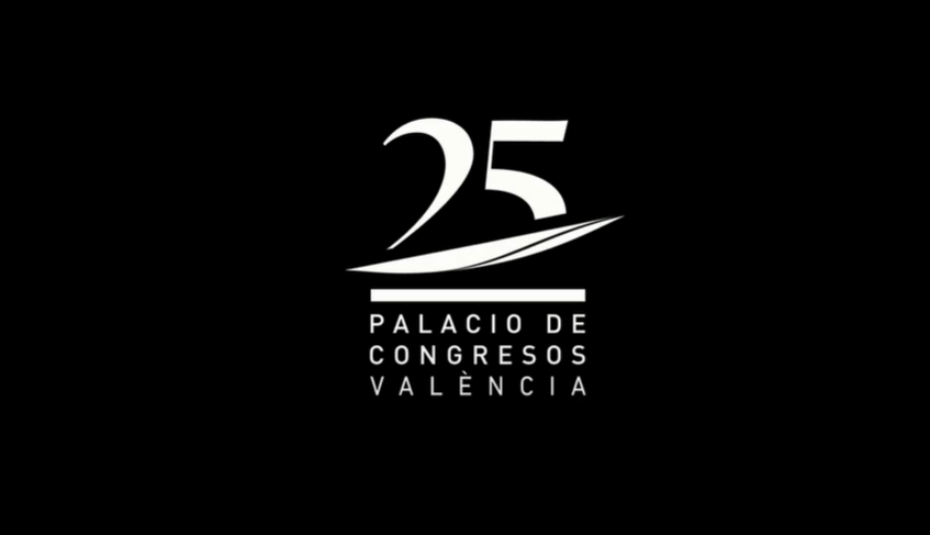 Logo del 25 aniversario del Palacio de Congresos