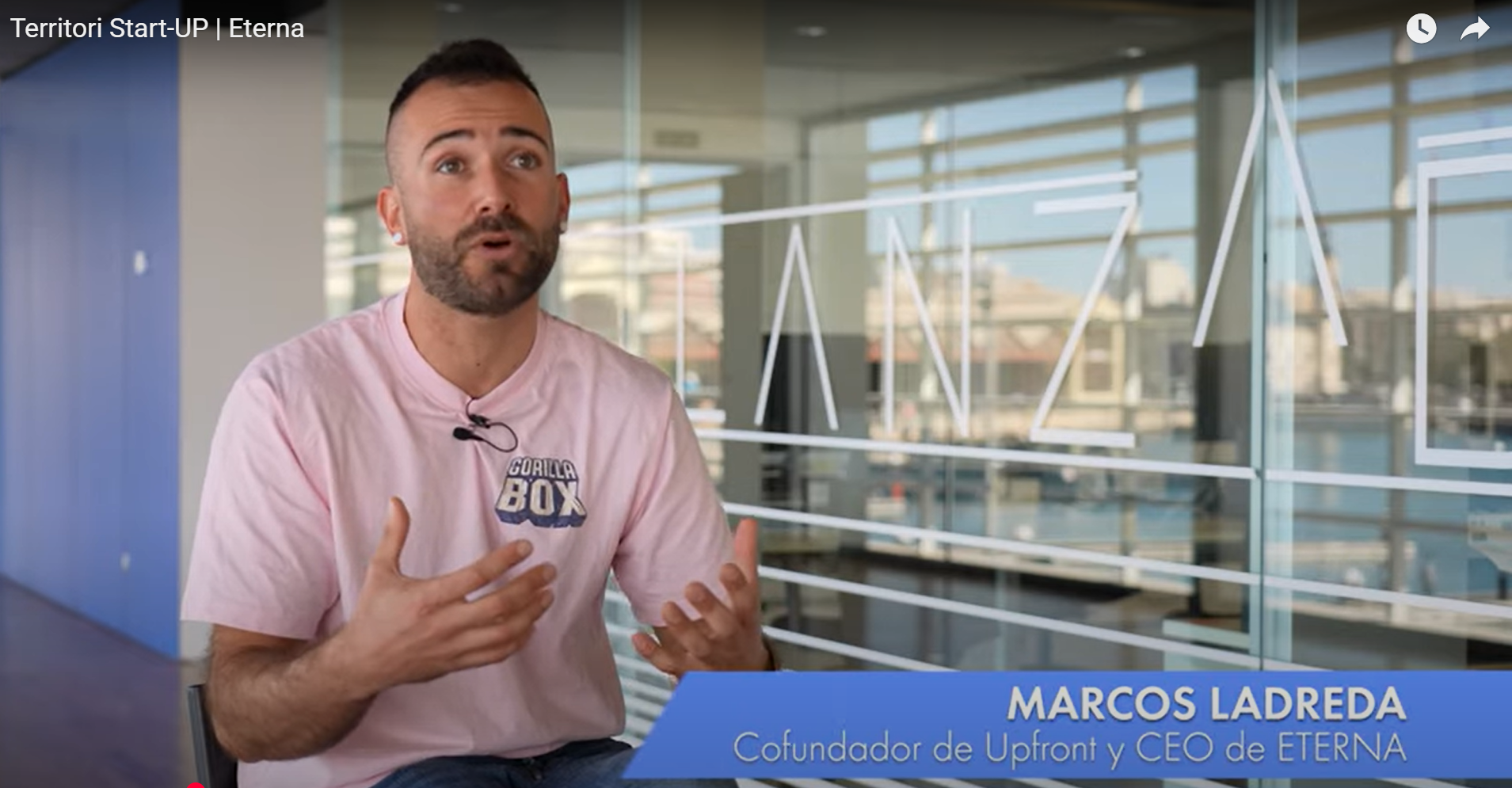 Marcos Ladreda habla sobre emprendimiento y startups.